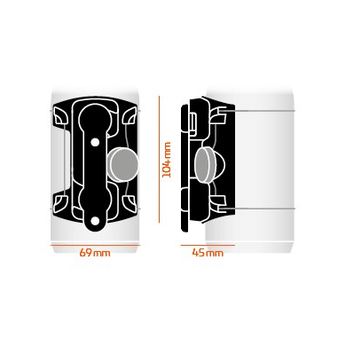 keego-fidlock-twist-uni-connector-bike-base-flaschenhalter image 4