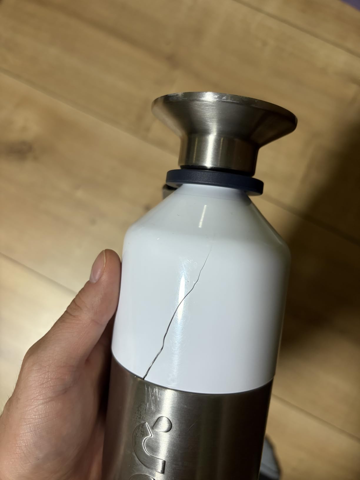Okay, Deckel gewöhnungsbedürftig
