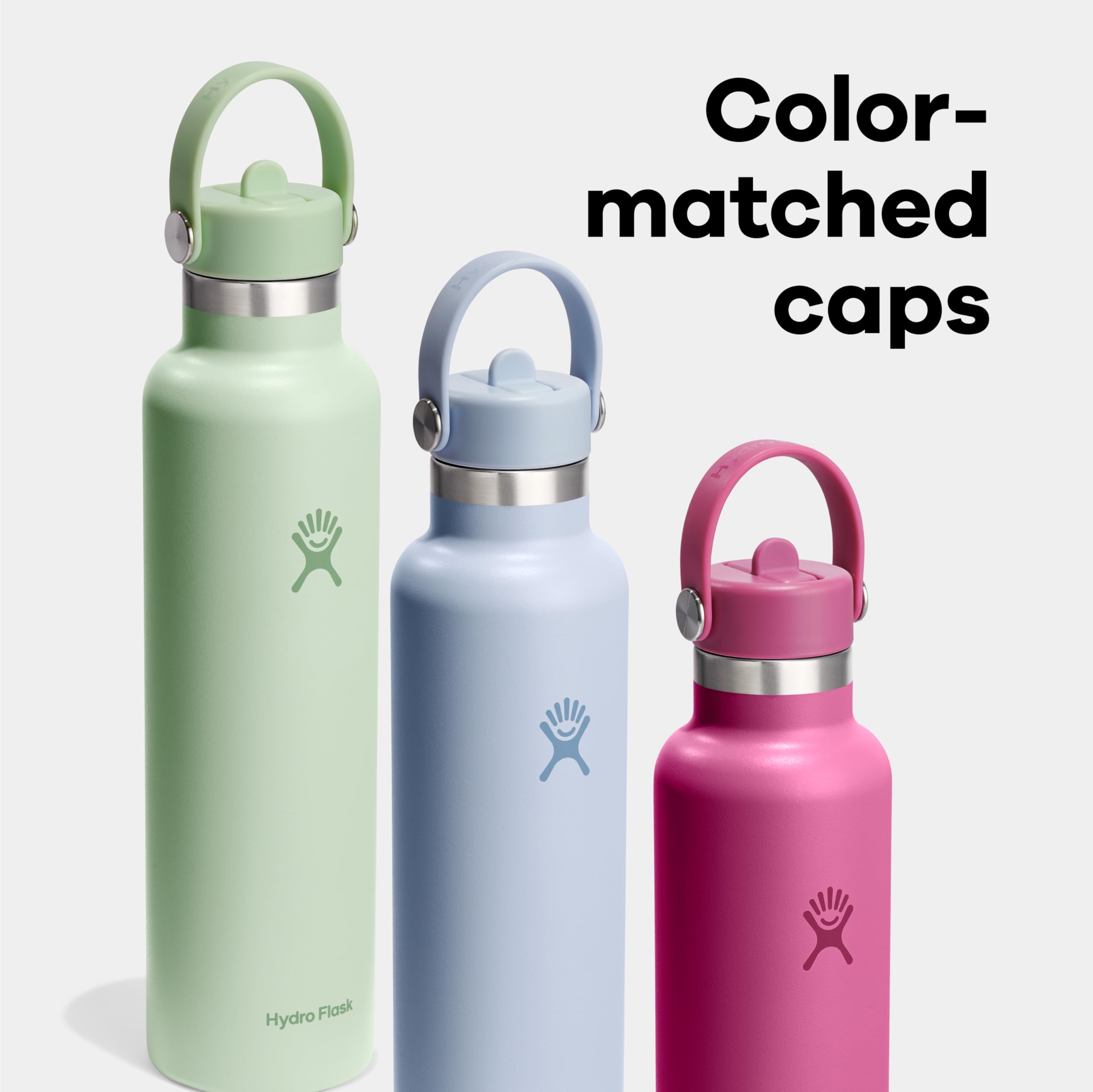 hydro-flask-trinkflasche-680-ml-botanical-bliss-green-mit-strohhalm-deckel image 6