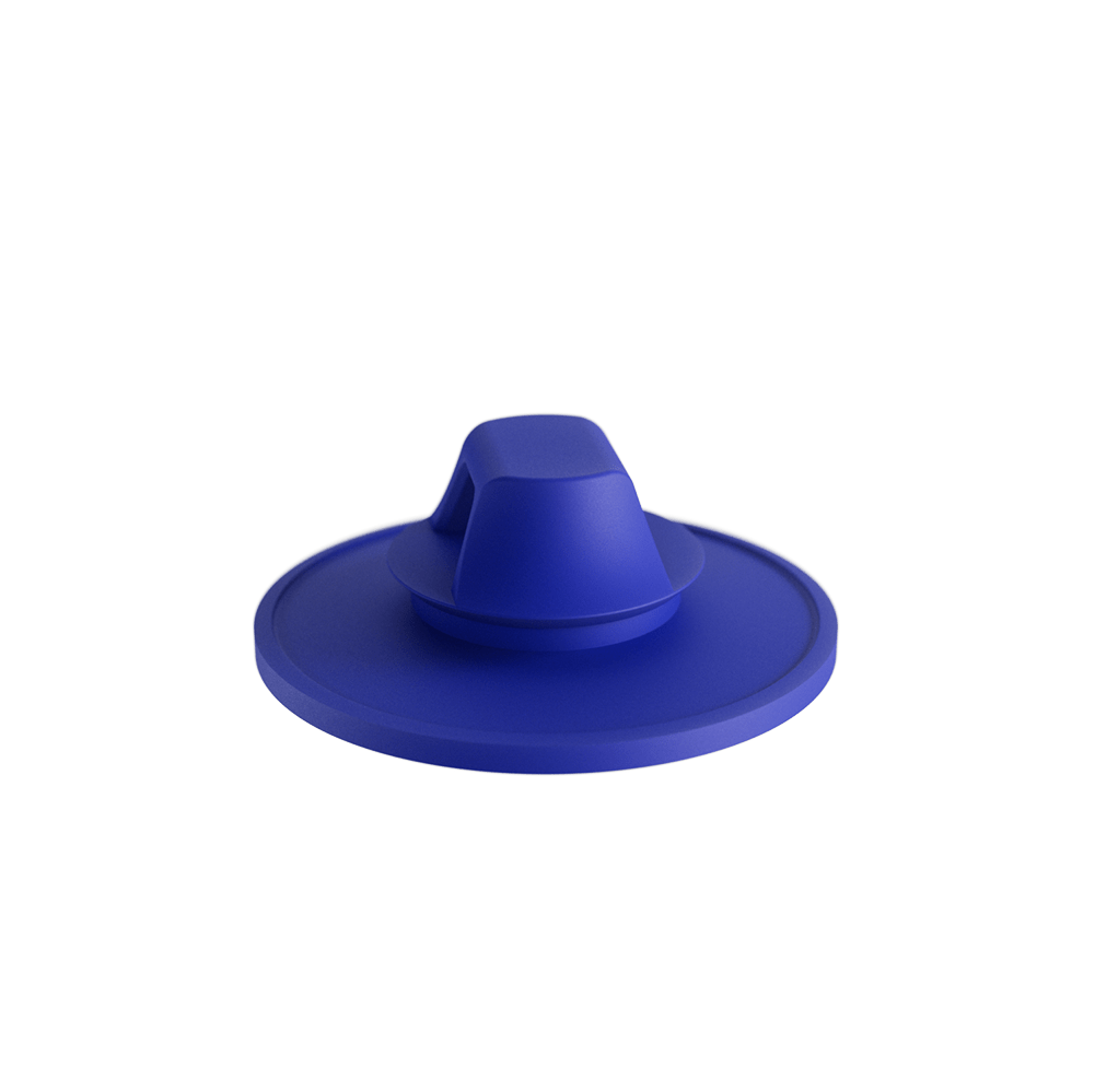 keego-mountain-cap-mit-karabiner-silikon-trinkkappe-blau image 3