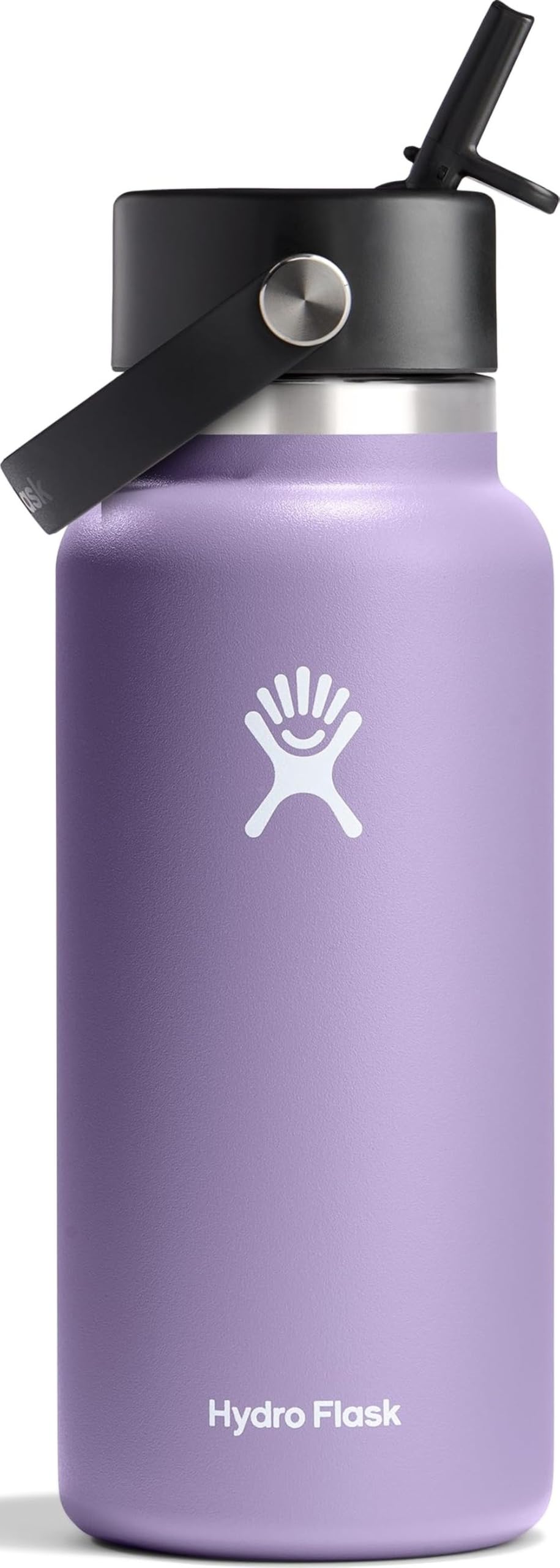 hydro-flask-wide-mouth-isolierflasche-946-ml-moonshadow-mit-flex-straw-cap image 1