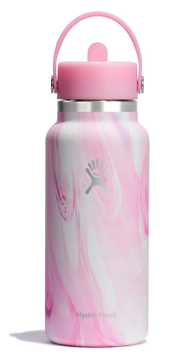 hydro-flask-wide-flex-straw-cap-flasche-907-ml-jelly-pink image 1