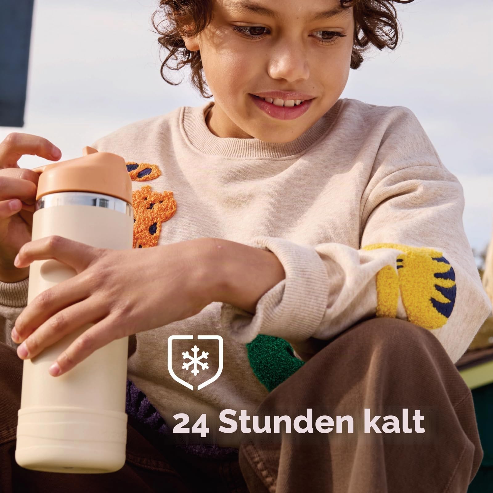hydro-flask-kids-wide-mouth-510-g-trinkflasche-mit-strohkappe-anemone image 4