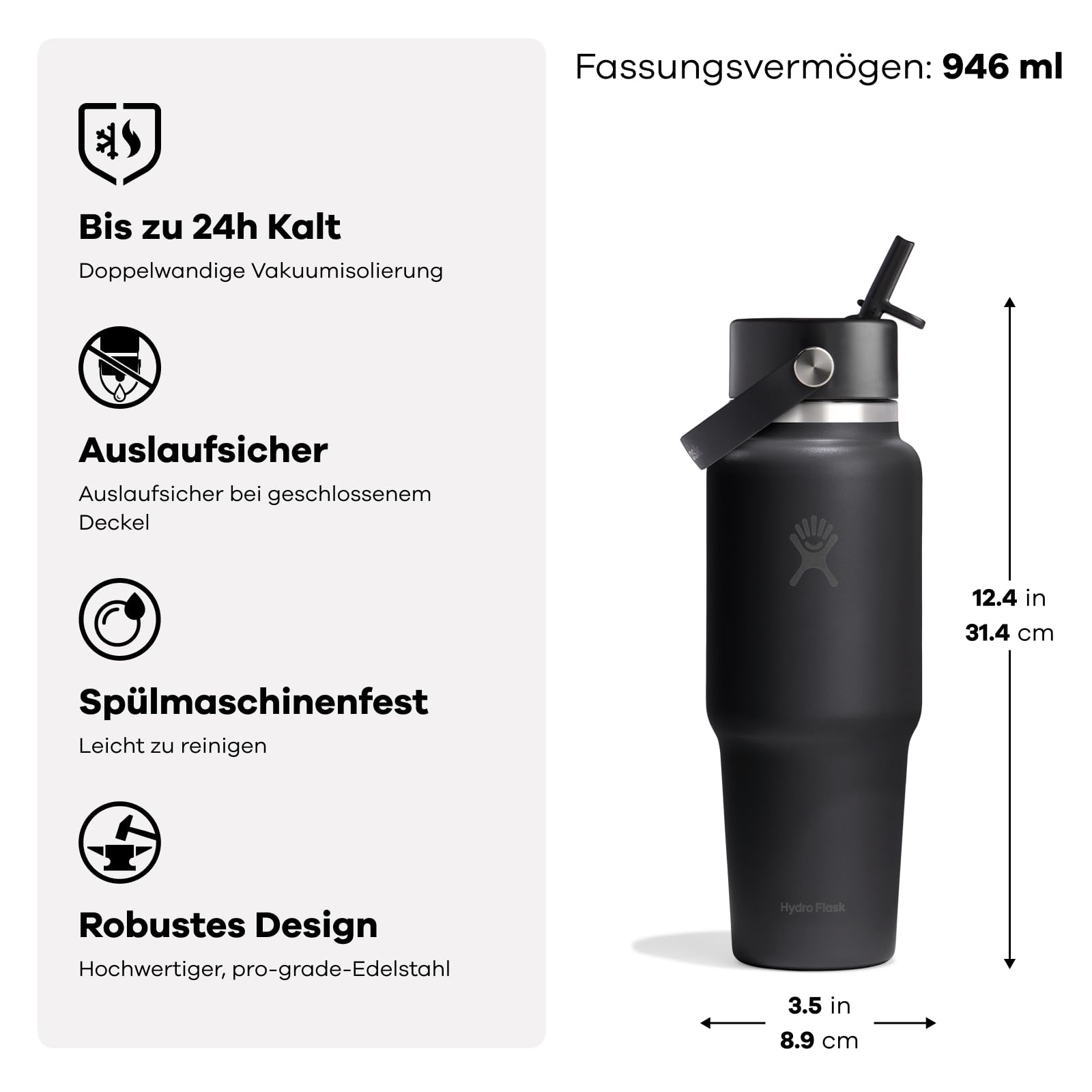 hydro-flask-wide-flex-straw-travel-bottle-isolierflasche-946-ml-32-oz image 3
