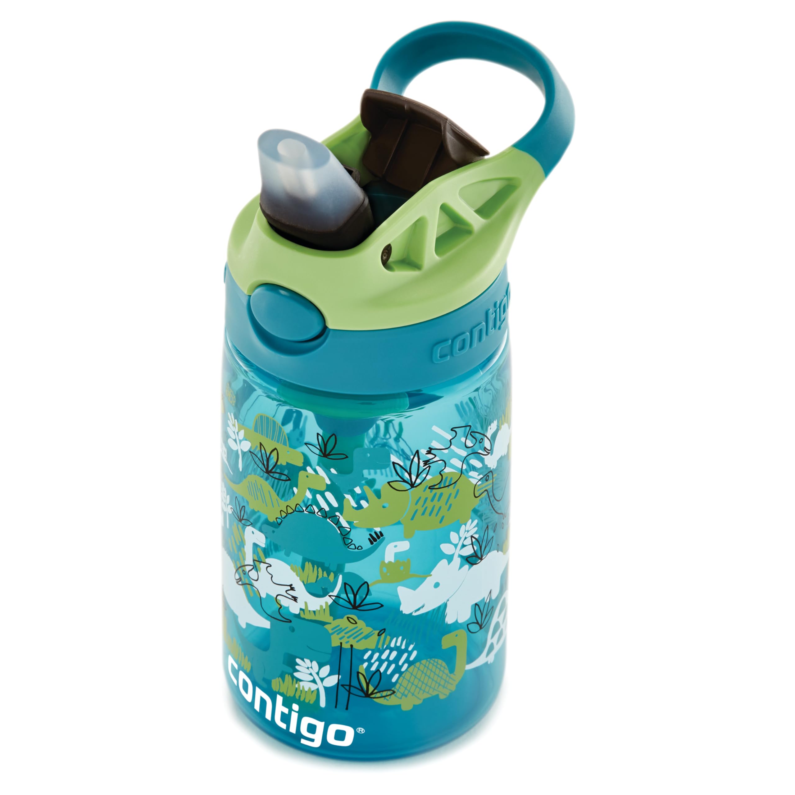 contigo-easy-clean-autospout-kinder-trinkflasche-420-ml-mit-strohhalm image 2