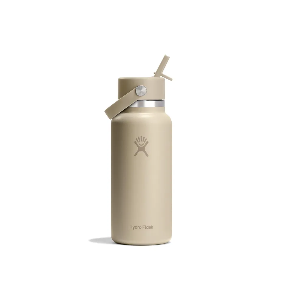 hydro-flask-wide-mouth-trinkflasche-946-ml-mit-flex-straw-cap image 1