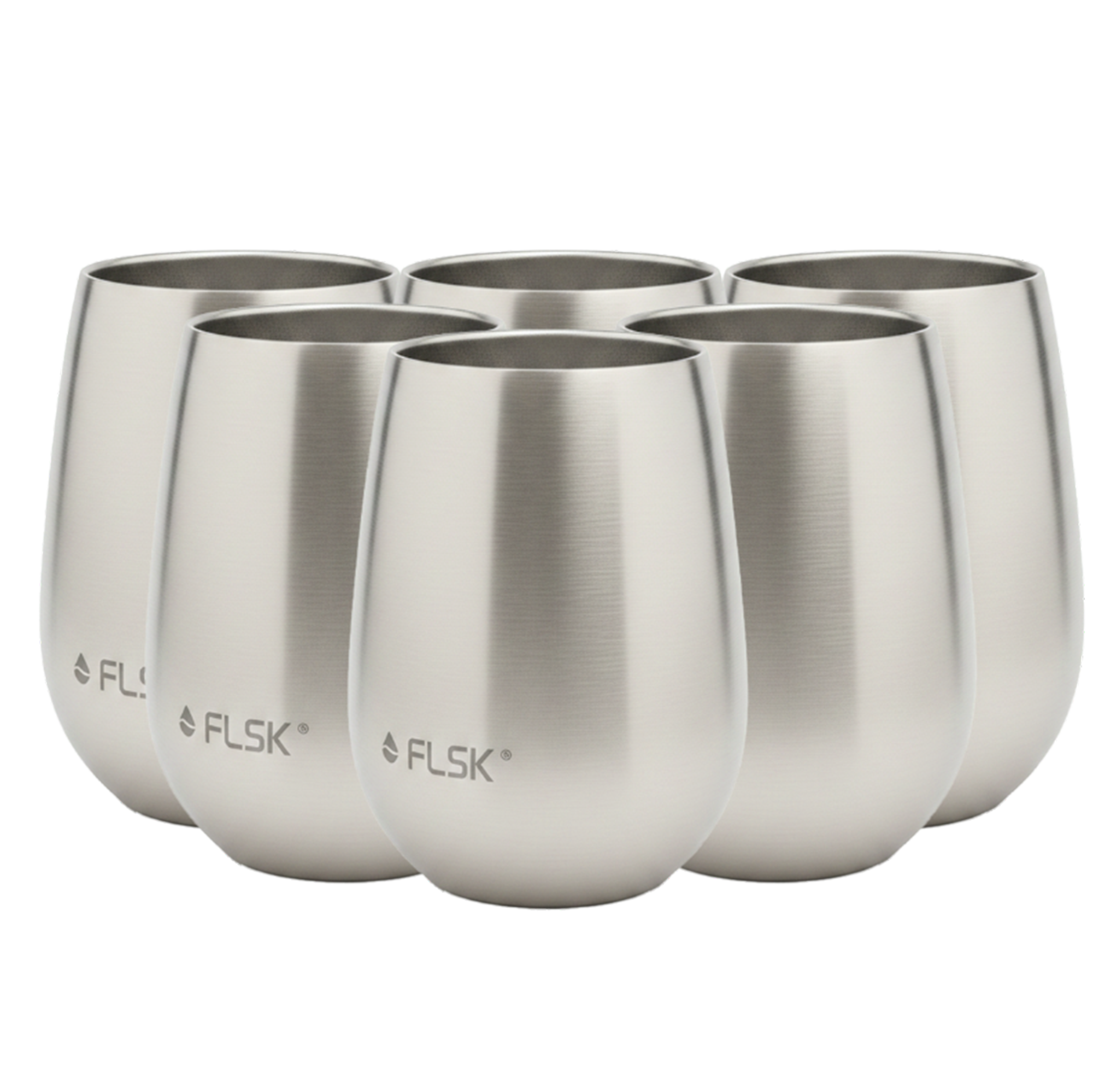 flsk-tumbler-5-1-set-350-ml-6x-edelstahl-trinkbecher-bruchsicher image 1