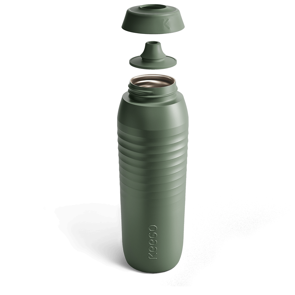 keego-trinkflasche-titan-0-75-l-gravel-green-squeezable image 7