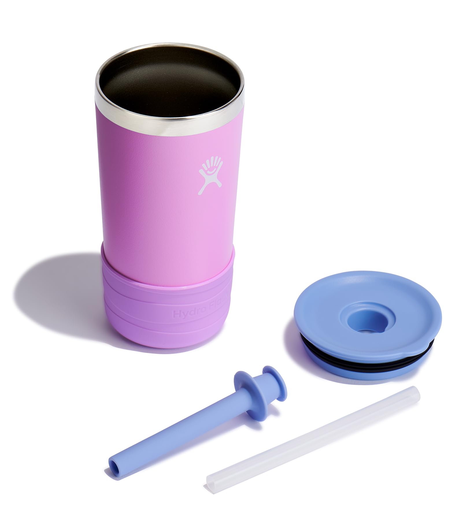 hydro-flask-kinderbecher-340-ml-mit-strohhalm-anemone image 2