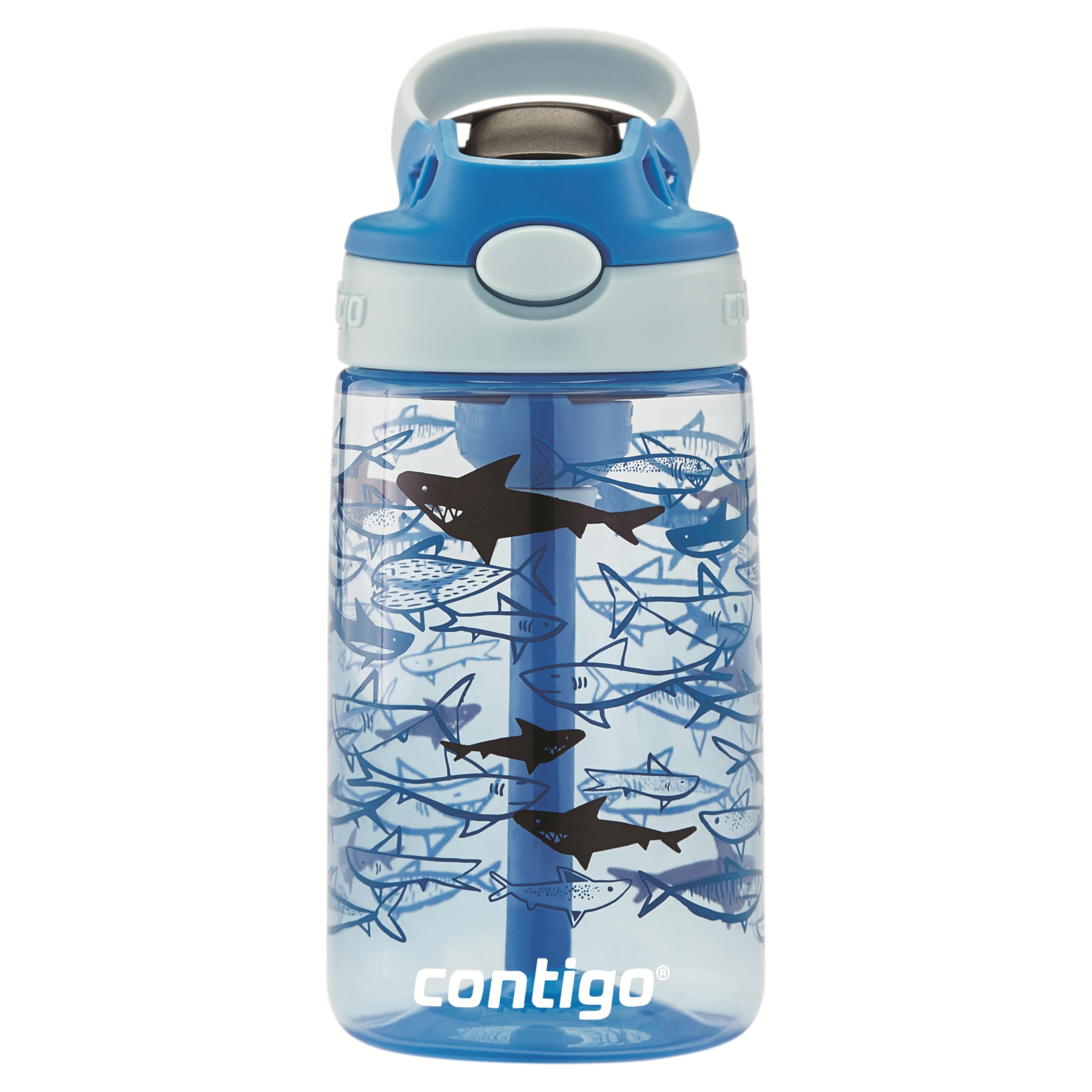 contigo-easy-clean-kinder-trinkflasche-klapp-strohhalm-420-ml image 2