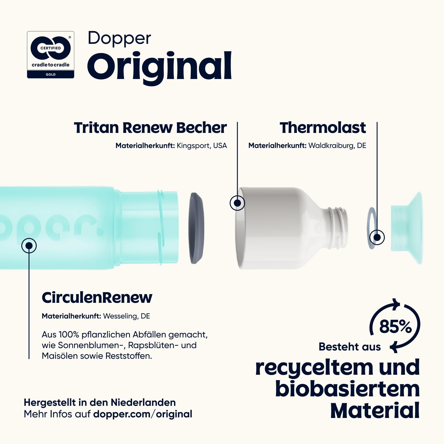 dopper-original-trinkflasche-polar-blue-450-ml image 4