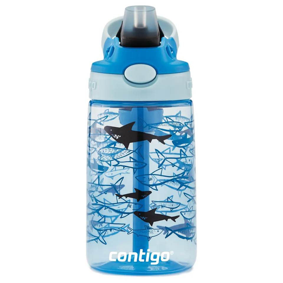 contigo-easy-clean-kinder-trinkflasche-klapp-strohhalm-420-ml image 1