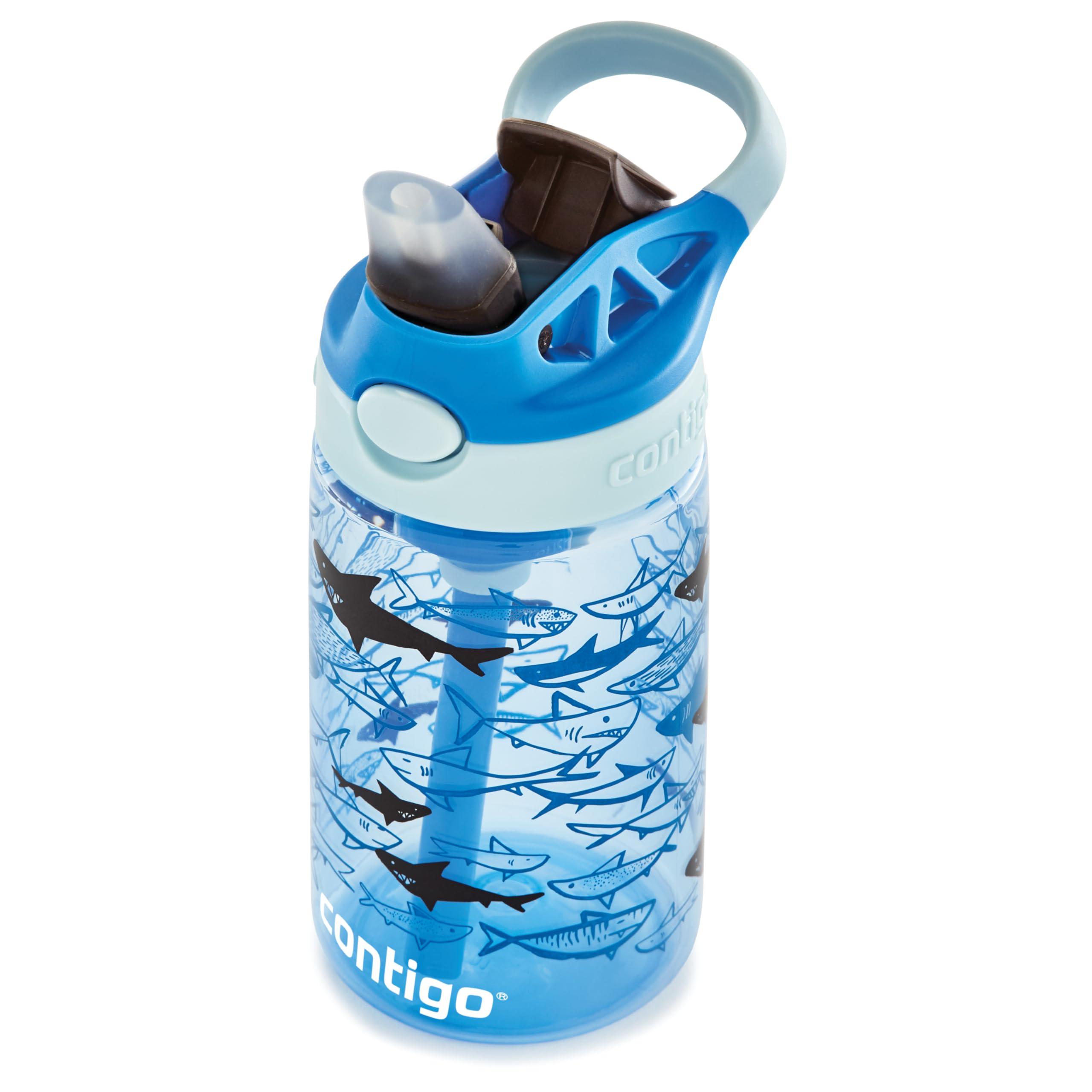 contigo-easy-clean-kinder-trinkflasche-klapp-strohhalm-420-ml image 4