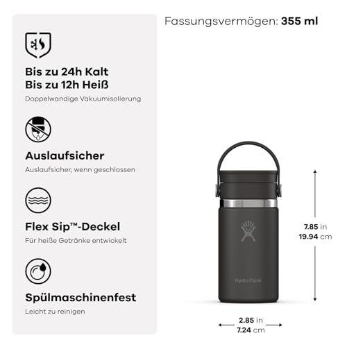 hydro-flask-wide-flex-sip-lid-coffee-isolierflasche-355-ml-harbor-blue image 8