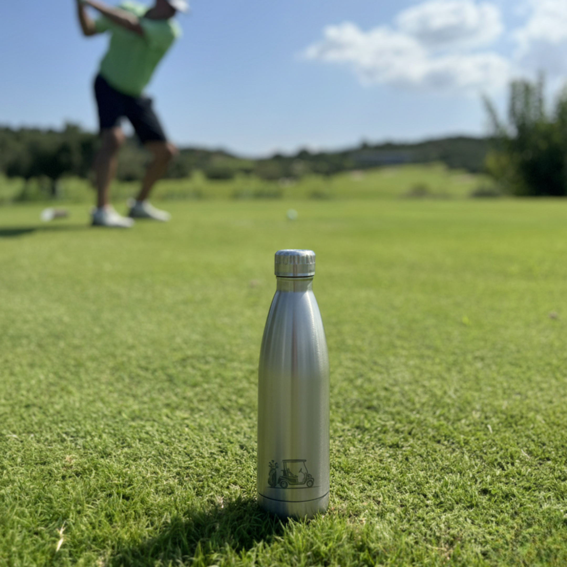 flsk-trinkflasche-golf-edition-edelstahl-mit-golfer-design image 3