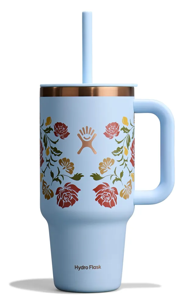 hydro-flask-travel-tumbler-946-ml-western-light-blue-mit-press-in-straw-lid image 1