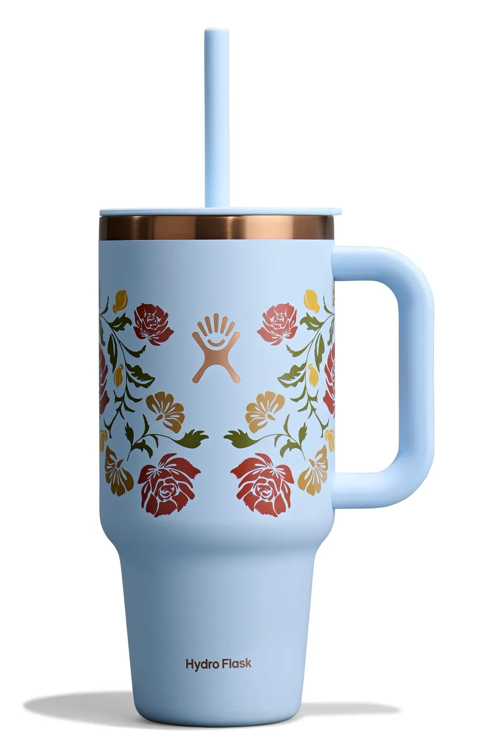 hydro-flask-travel-tumbler-946-ml-western-light-blue-mit-press-in-straw-lid image 1