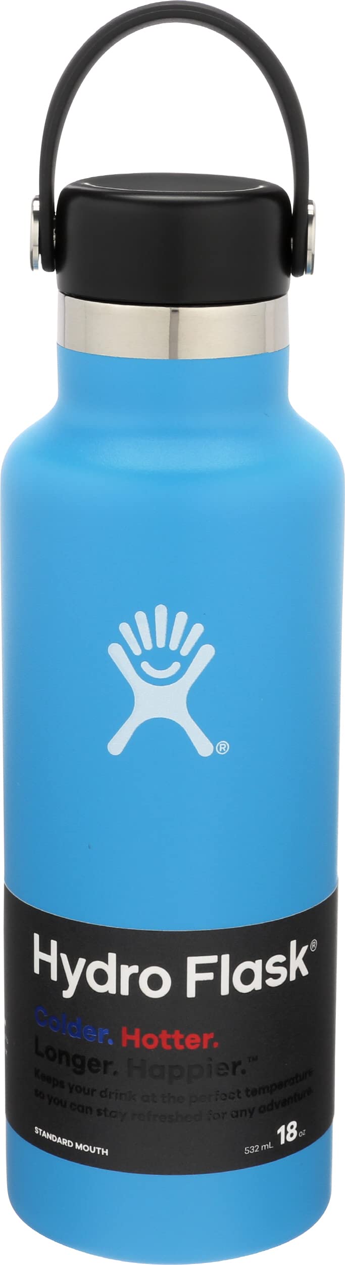 hydro-flask-standard-mouth-trinkflasche-pacific-532-ml image 1
