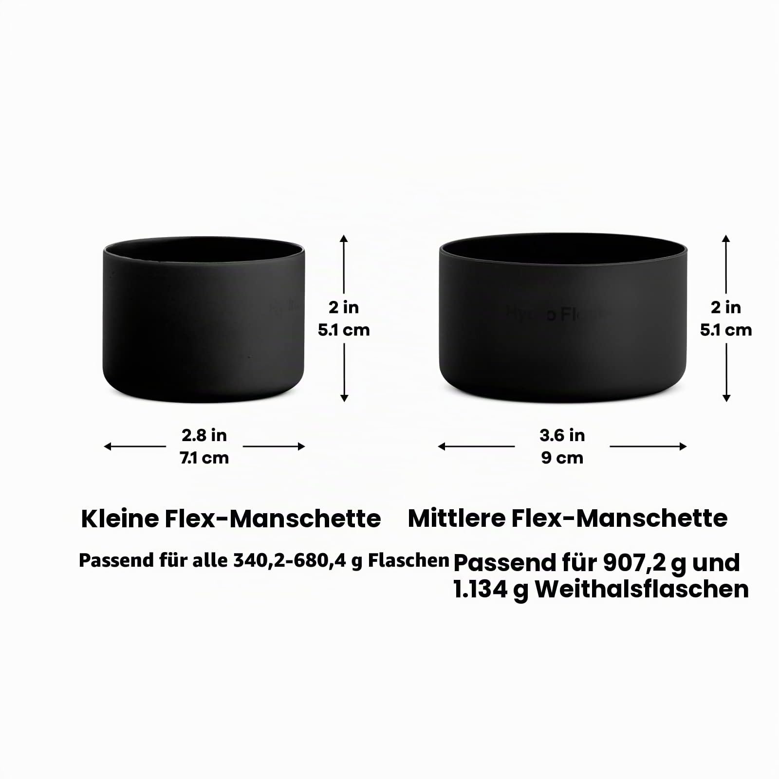 hydro-flask-small-bottle-boot-silikon-thermoh-lle-und-flaschenschutz image 2
