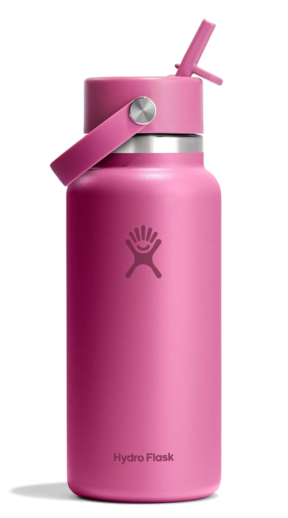 hydro-flask-wide-mouth-946-ml-isolierflasche-mit-flex-straw-cap-reef image 1