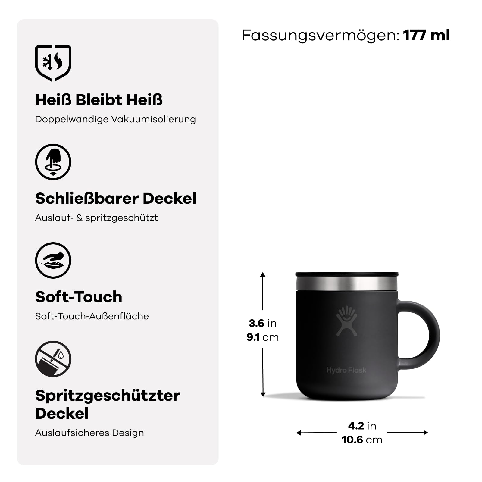 hydro-flask-mug-coffee-isolierbecher-177-ml-6-oz image 3