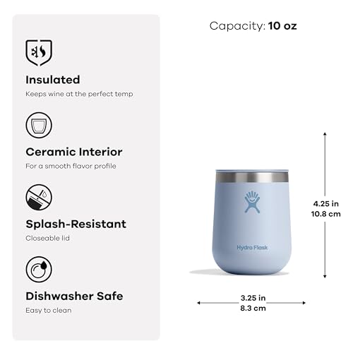 hydro-flask-weinglas-isolierter-edelstahlbecher-284-ml-surf image 7