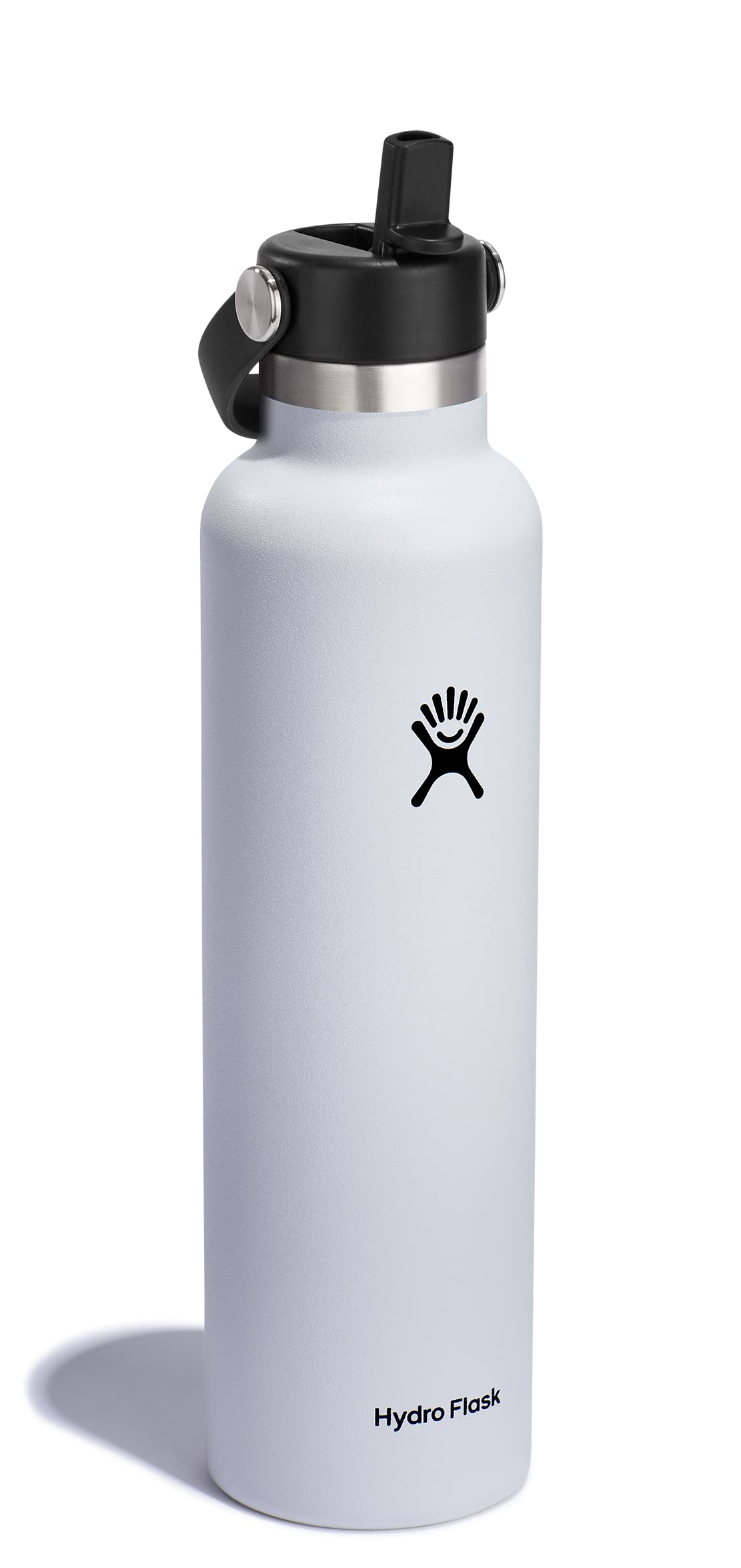hydro-flask-trinkflasche-709-ml-white-mit-flex-straw-deckel image 2