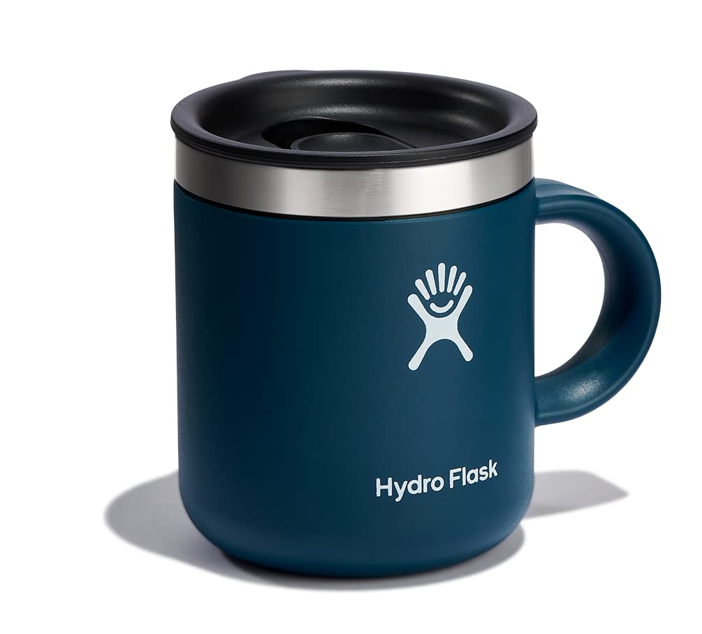 hydro-flask-kaffeebecher-177-ml-thermobecher-mit-griff-und-steckdeckel-indigo image 2