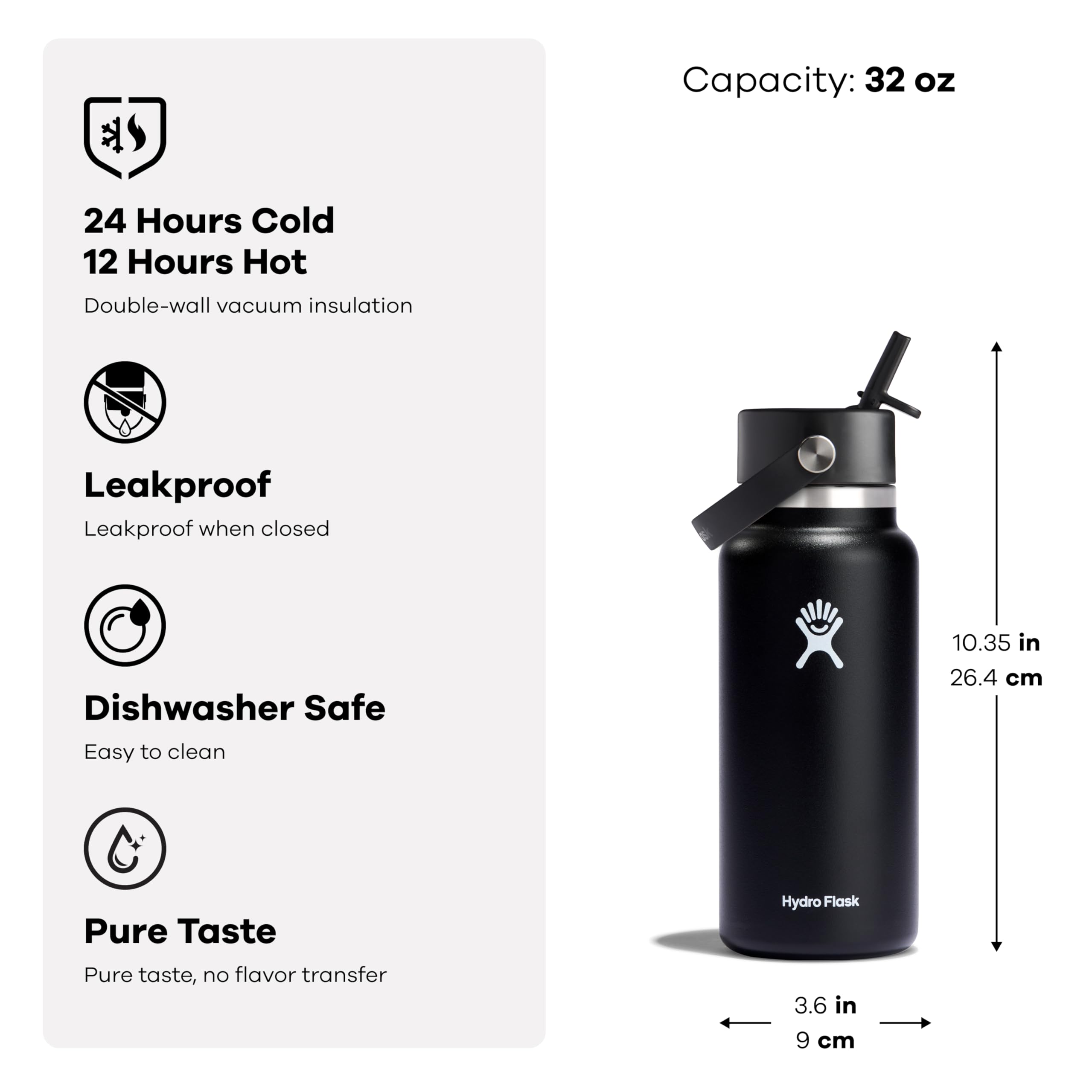 hydro-flask-wide-mouth-isolierflasche-946-ml-moonshadow-mit-flex-straw-cap image 5