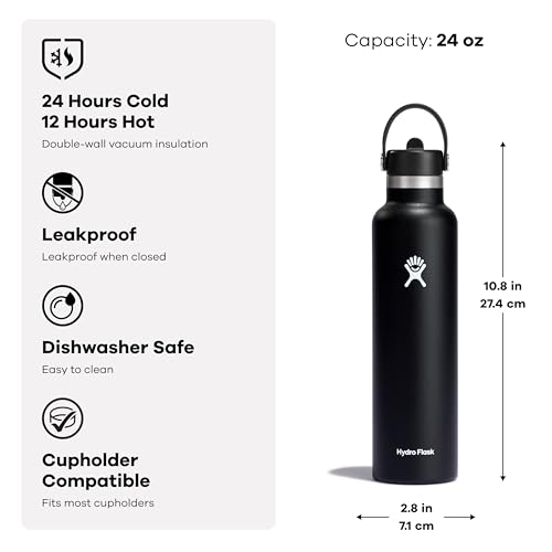 hydro-flask-standard-mouth-flex-straw-cap-trinkflasche-621-ml-indigo image 6