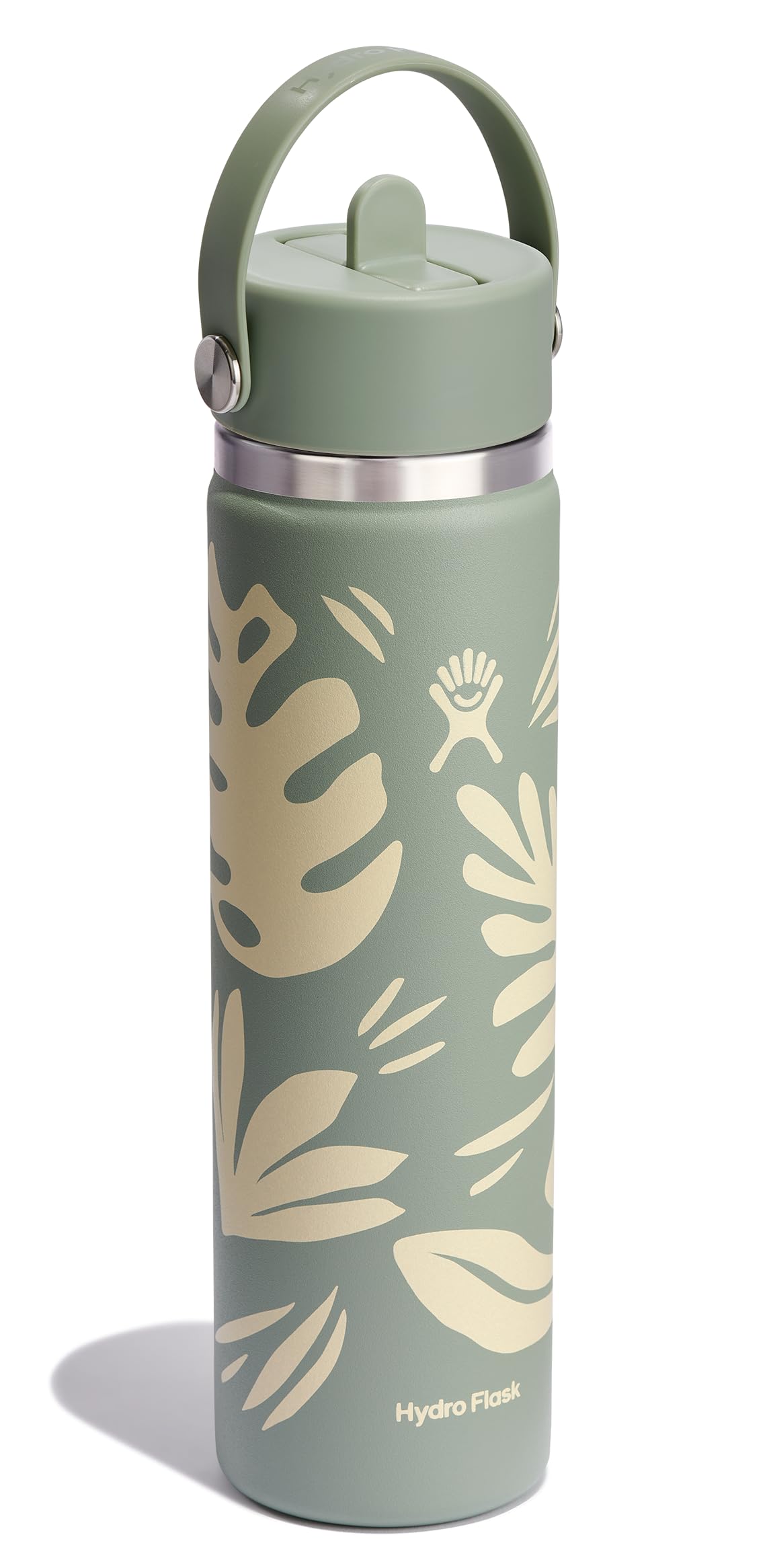 hydro-flask-wide-flex-straw-680-ml-botanical-bliss-agave image 2