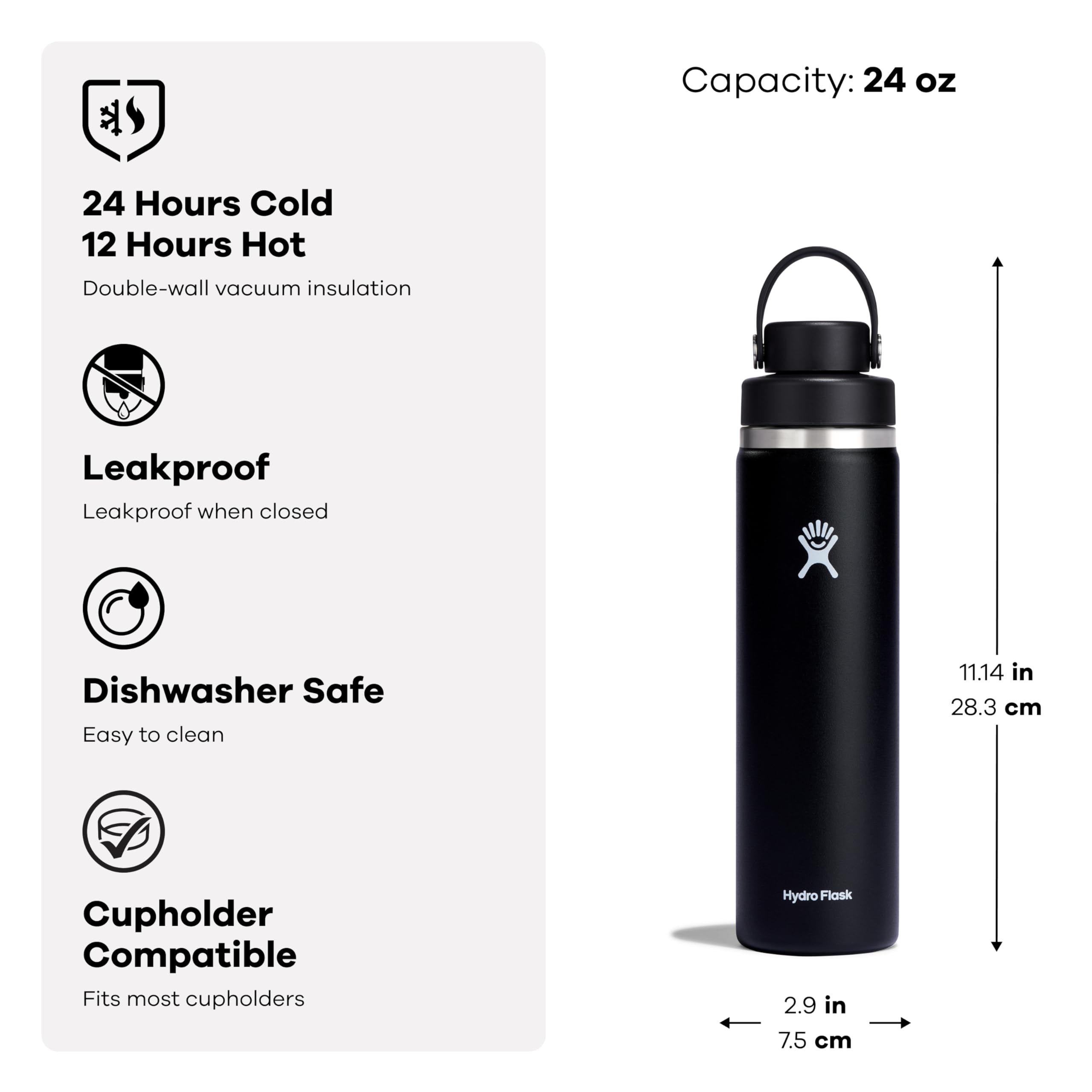 hydro-flask-wide-flex-chug-cap-isolierflasche-680-ml-birke image 2