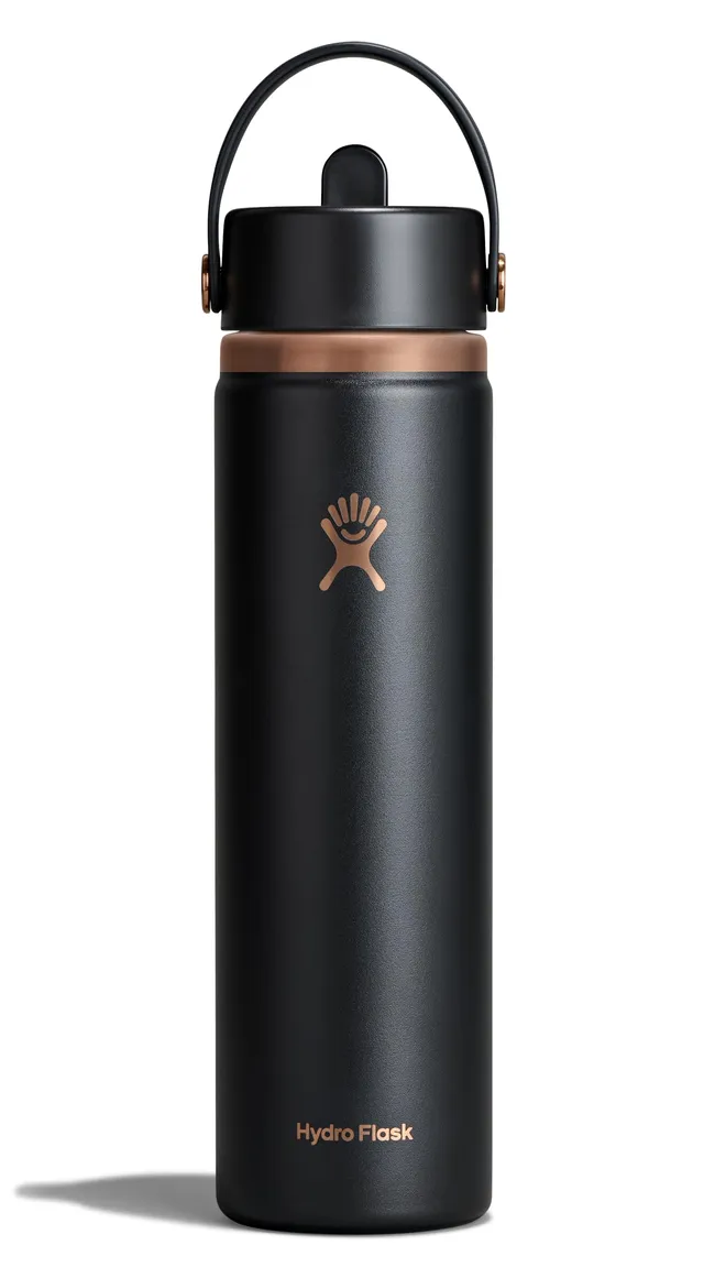 hydro-flask-wide-flex-straw-cap-bottle-710-ml-edelstahl image 1