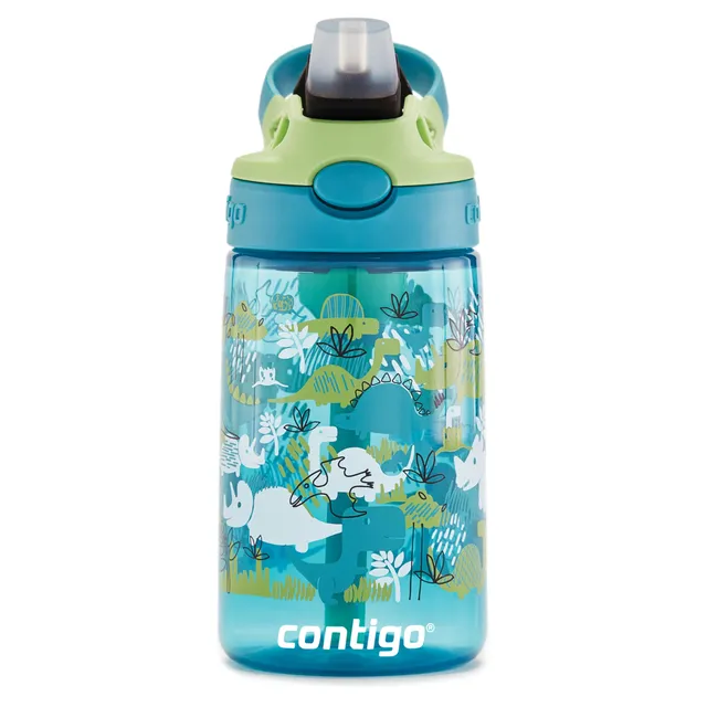 contigo-easy-clean-autospout-kinder-trinkflasche-420-ml-mit-strohhalm image 1