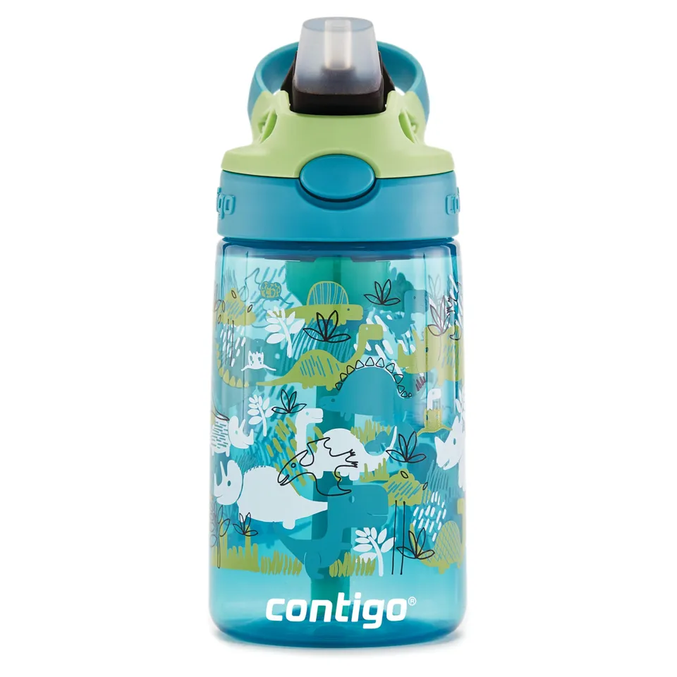 contigo-easy-clean-autospout-kinder-trinkflasche-420-ml-mit-strohhalm image 1