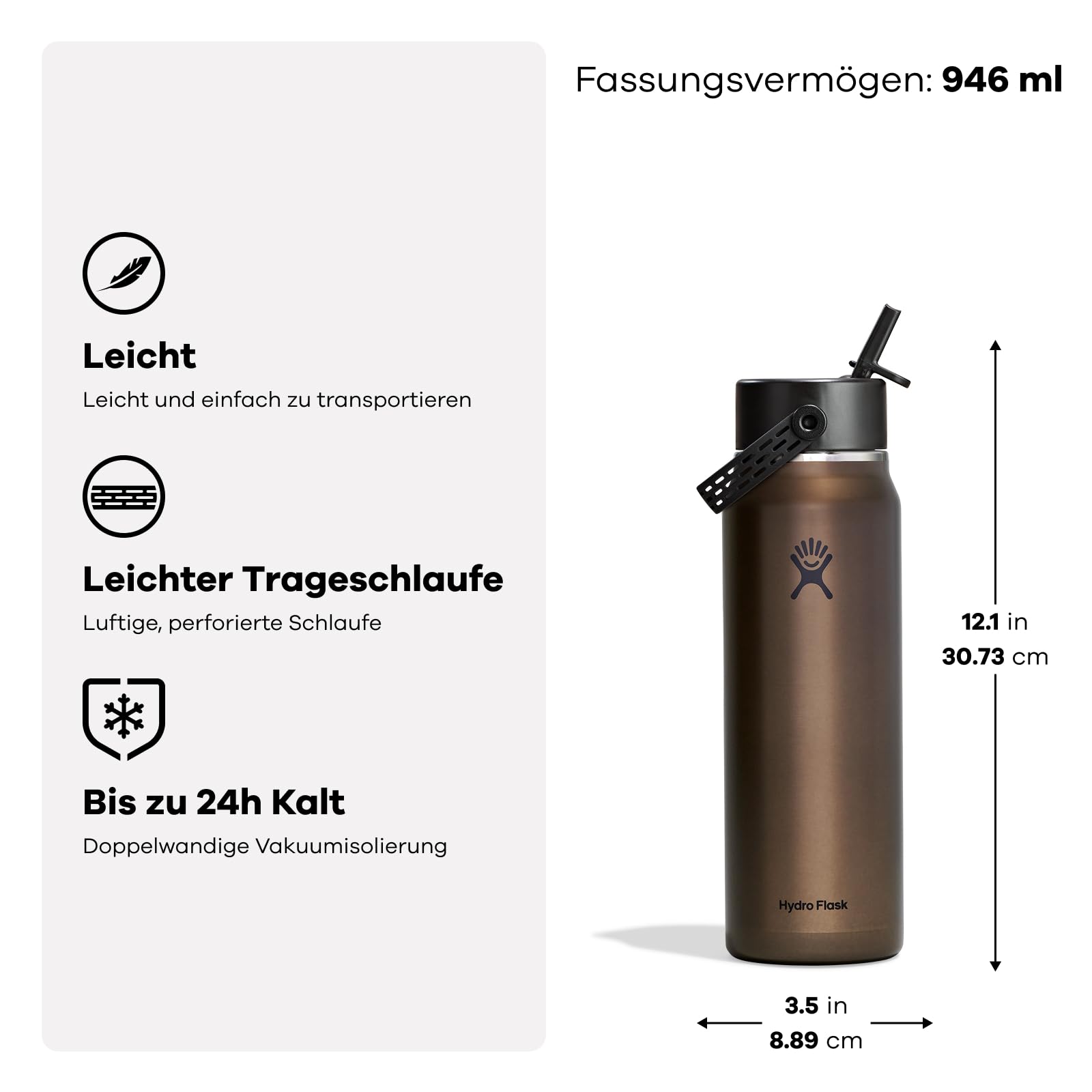 hydro-flask-lightweight-wide-flex-straw-cap-trinkflasche-946-ml-32-oz image 2