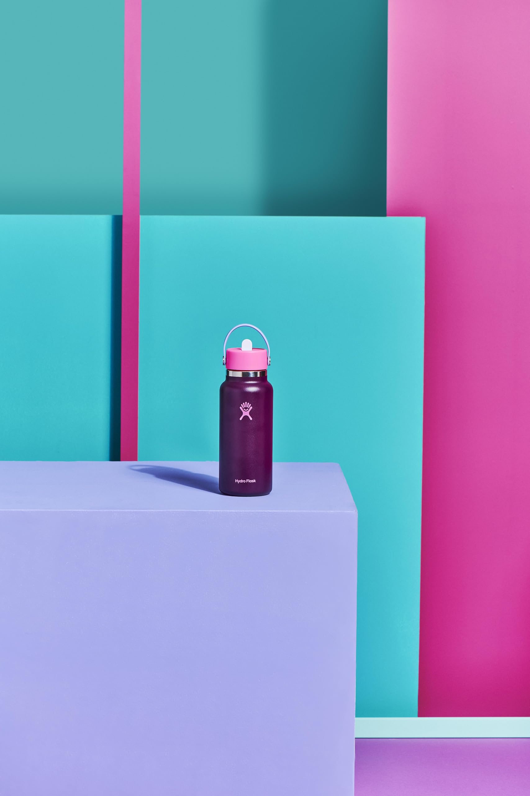 hydro-flask-wide-mouth-trinkflasche-907-ml-mit-flex-straw-cap-sugarplum image 4