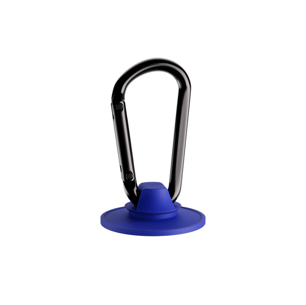 keego-mountain-cap-mit-karabiner-silikon-trinkkappe-blau image 2