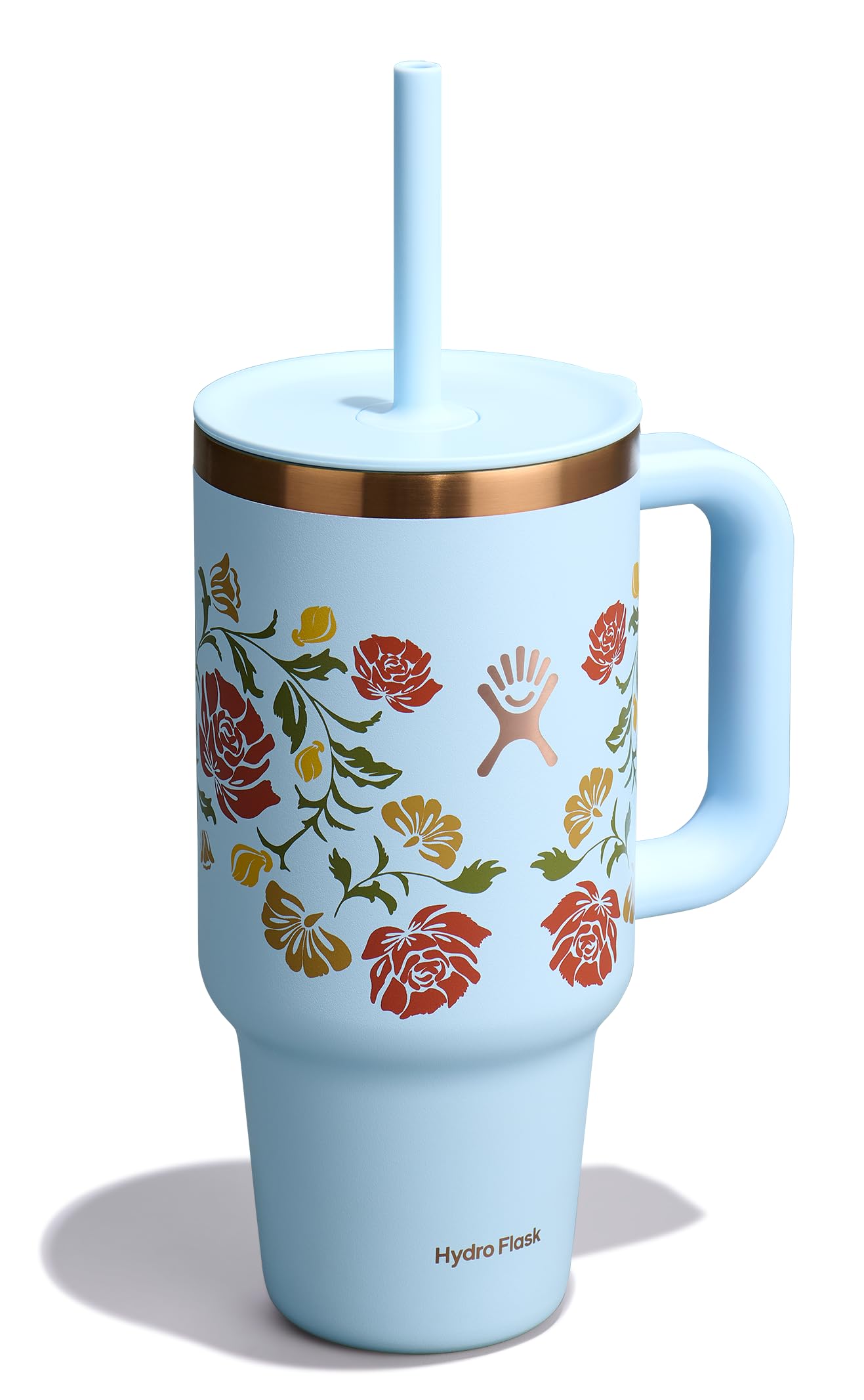 hydro-flask-travel-tumbler-946-ml-western-light-blue-mit-press-in-straw-lid image 2