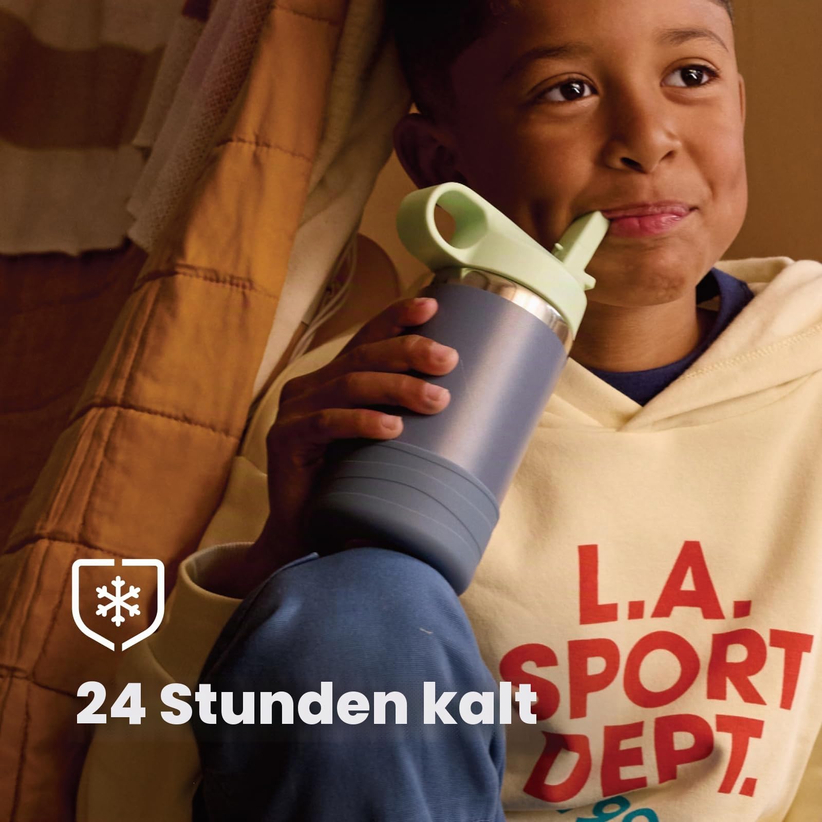 hydro-flask-kids-wide-mouth-trinkflasche-mit-strohkappe-und-boot-anemone image 4
