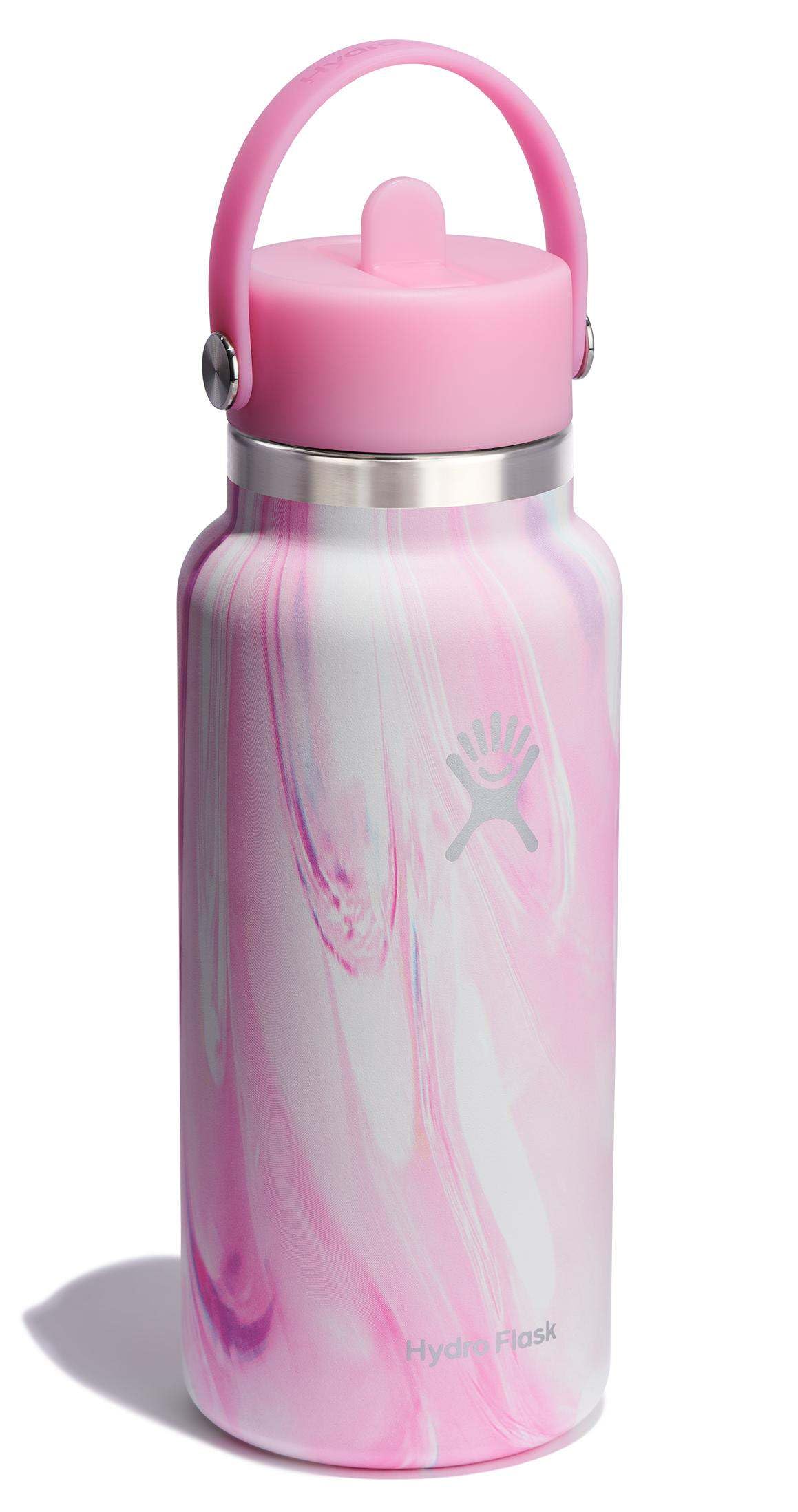 hydro-flask-wide-flex-straw-cap-flasche-907-ml-jelly-pink image 2