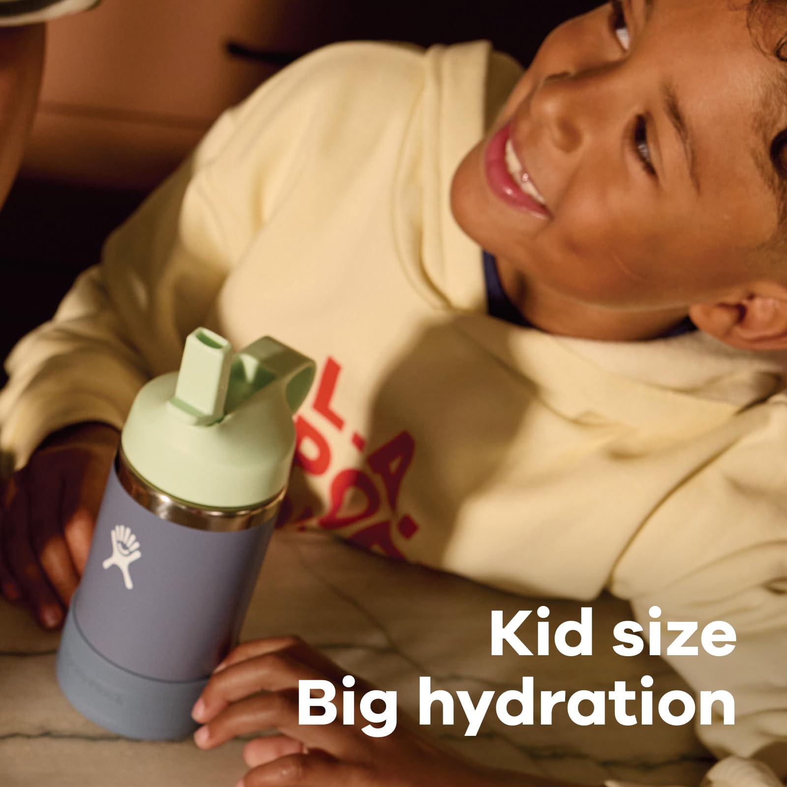 hydro-flask-kids-wide-mouth-trinkflasche-mit-strohkappe-und-boot-anemone image 6