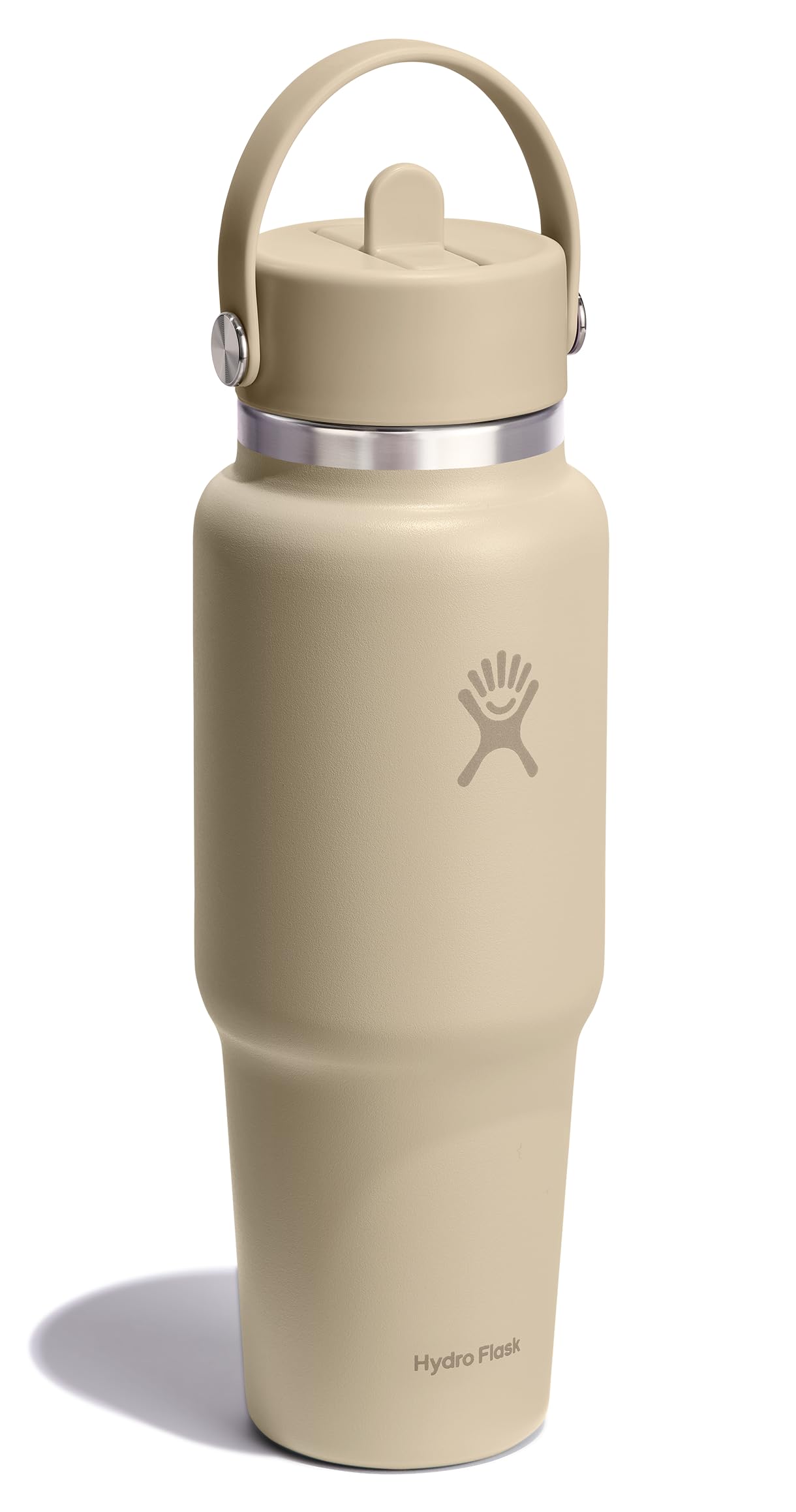 hydro-flask-reisewasserflasche-900-ml-haferbraun-mit-strohhalm-deckel image 2