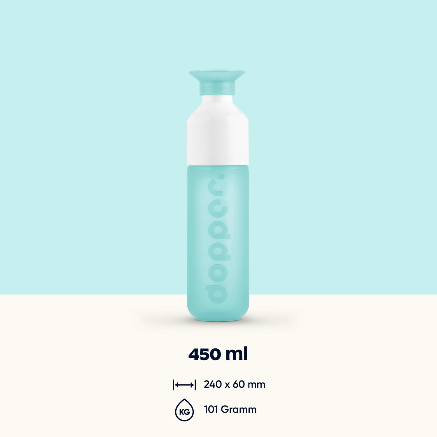 dopper-original-trinkflasche-polar-blue-450-ml image 2