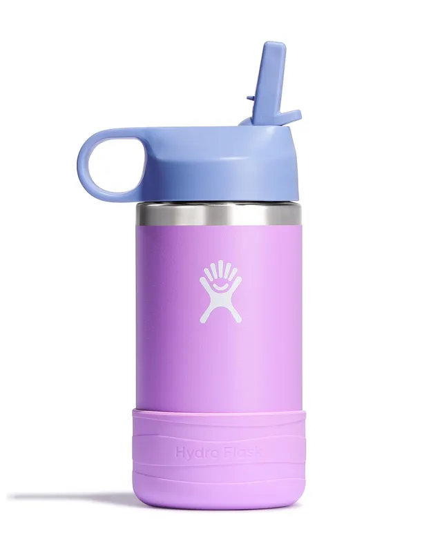 hydro-flask-kids-wide-mouth-trinkflasche-mit-strohkappe-und-boot-anemone image 1