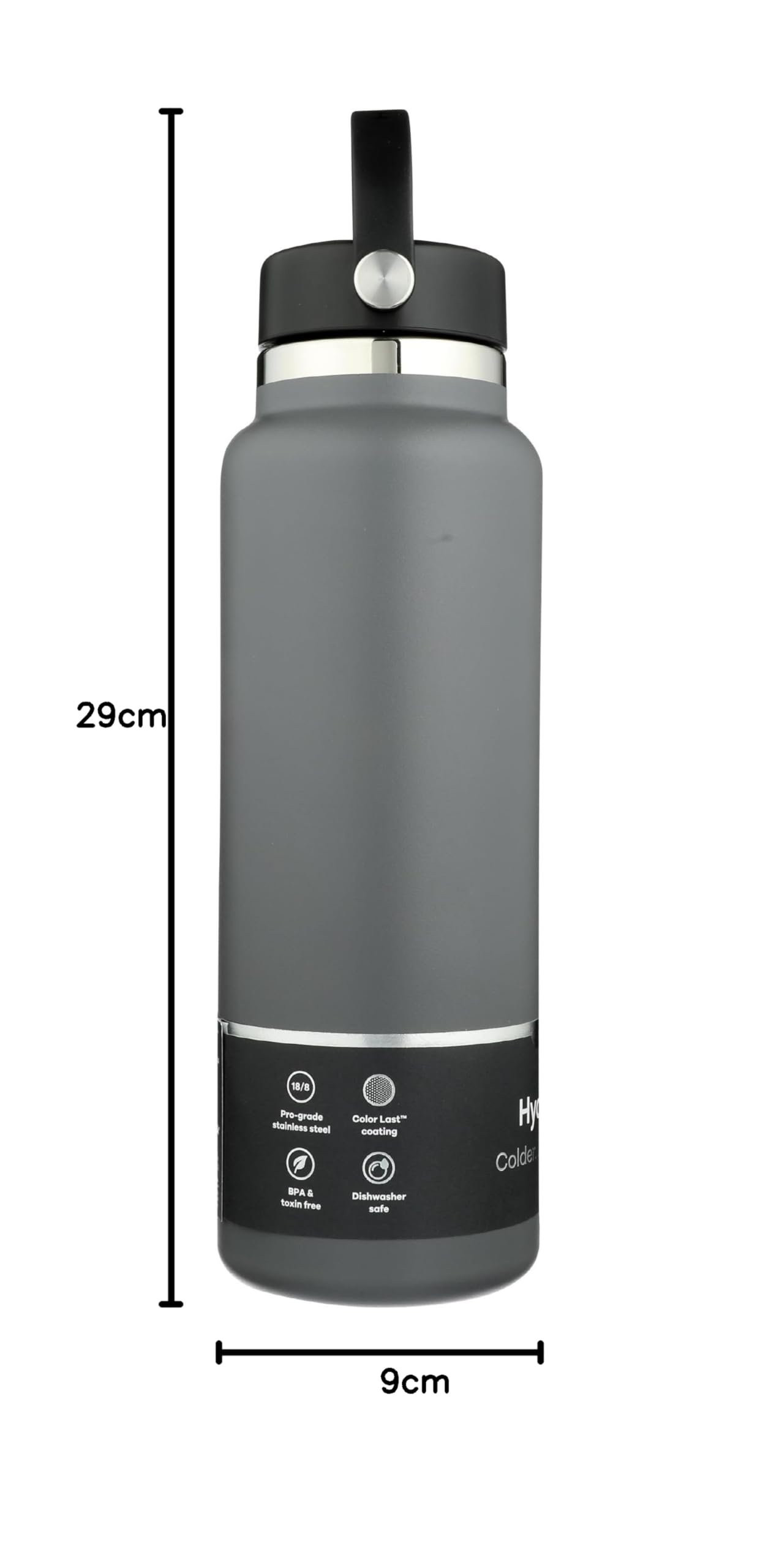 hydro-flask-wide-mouth-2-0-wasserflasche-1-1-l-stein image 7
