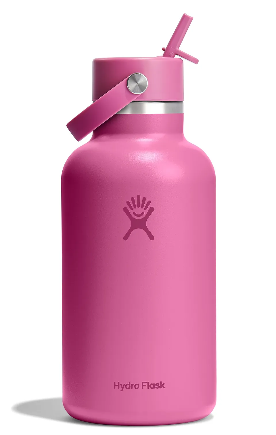 hydro-flask-weithals-wasserflasche-1-8-l-riffrosa-mit-flex-straw-cap image 1