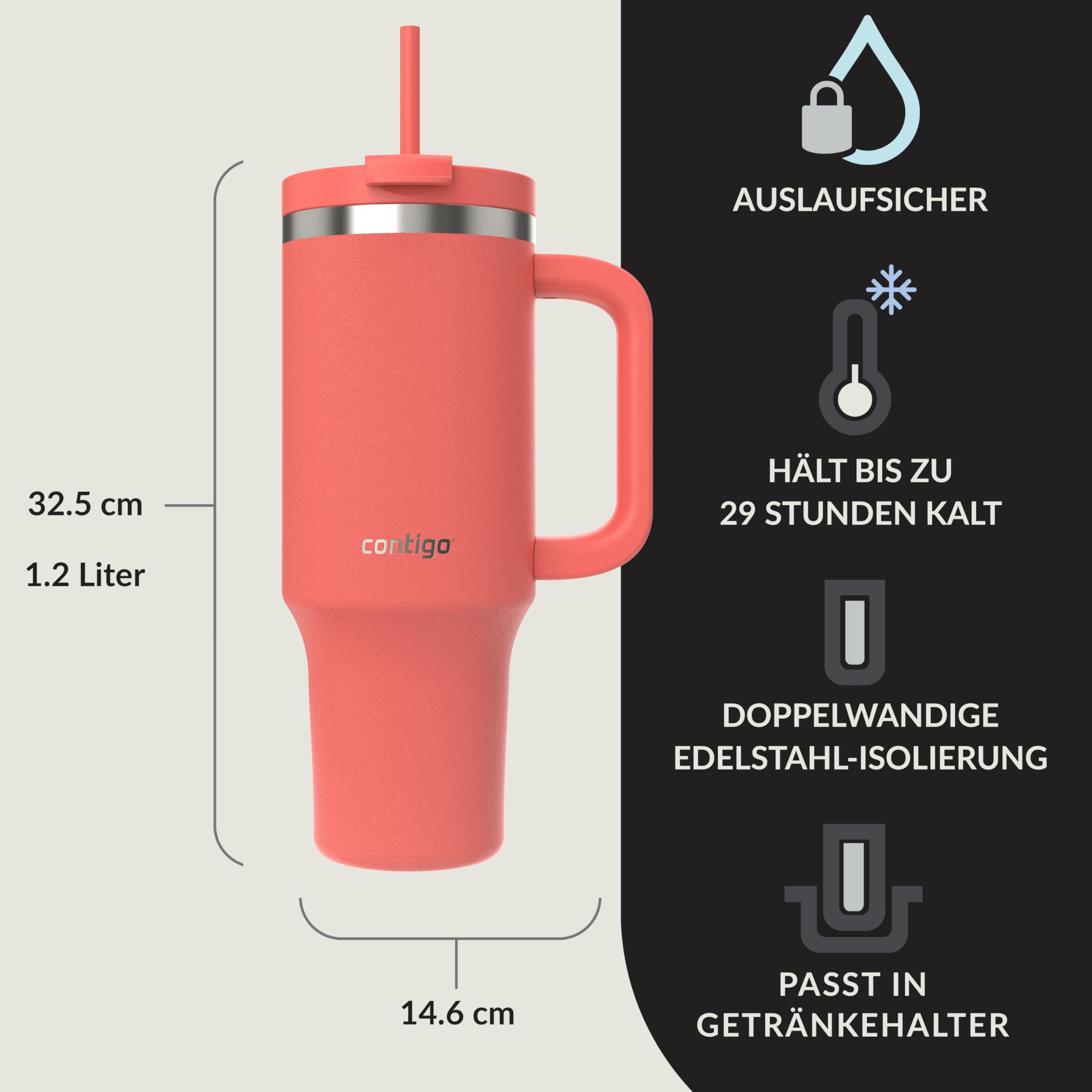 contigo-streeterville-tumbler-thermobecher-mit-griff-strohhalm image 2