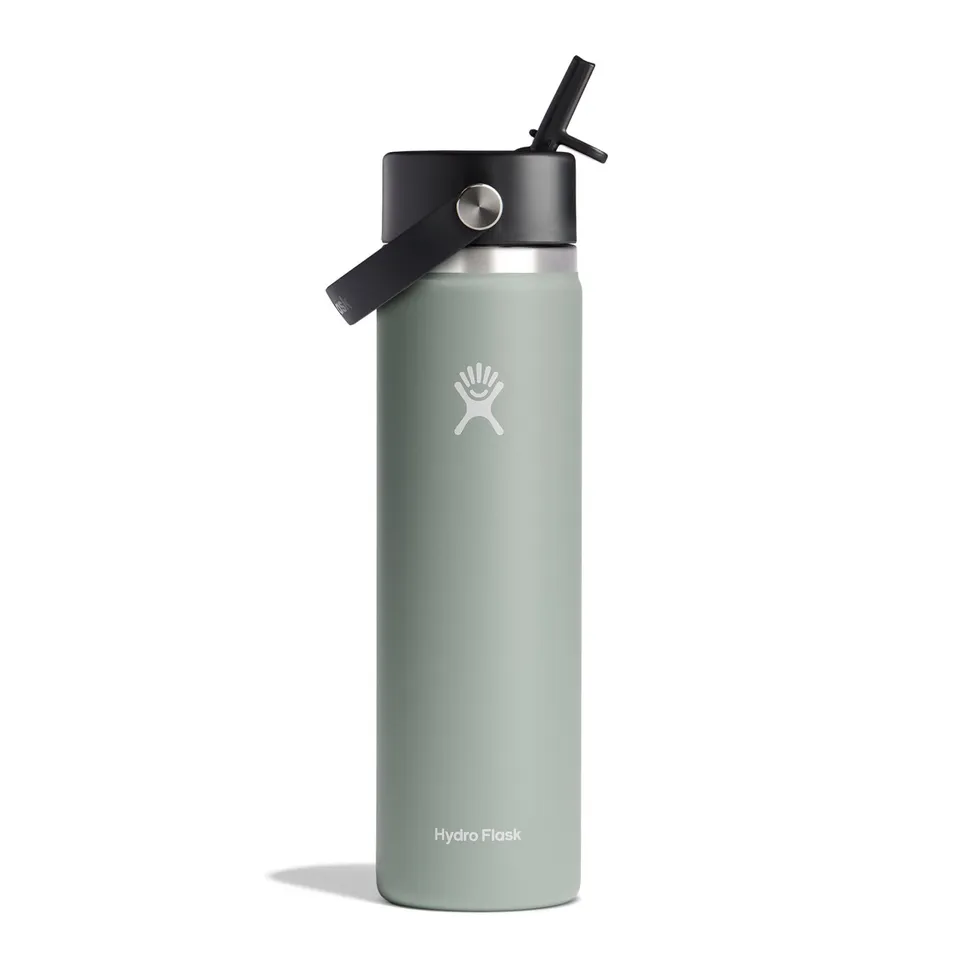 hydro-flask-trinkflasche-709-ml-24-oz-mit-flex-straw-deckel-agave image 1