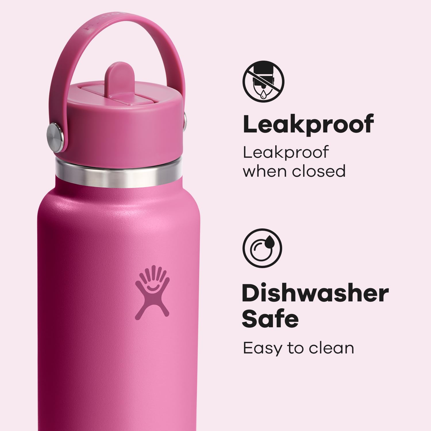 hydro-flask-wide-mouth-946-ml-isolierflasche-mit-flex-straw-cap-reef image 4